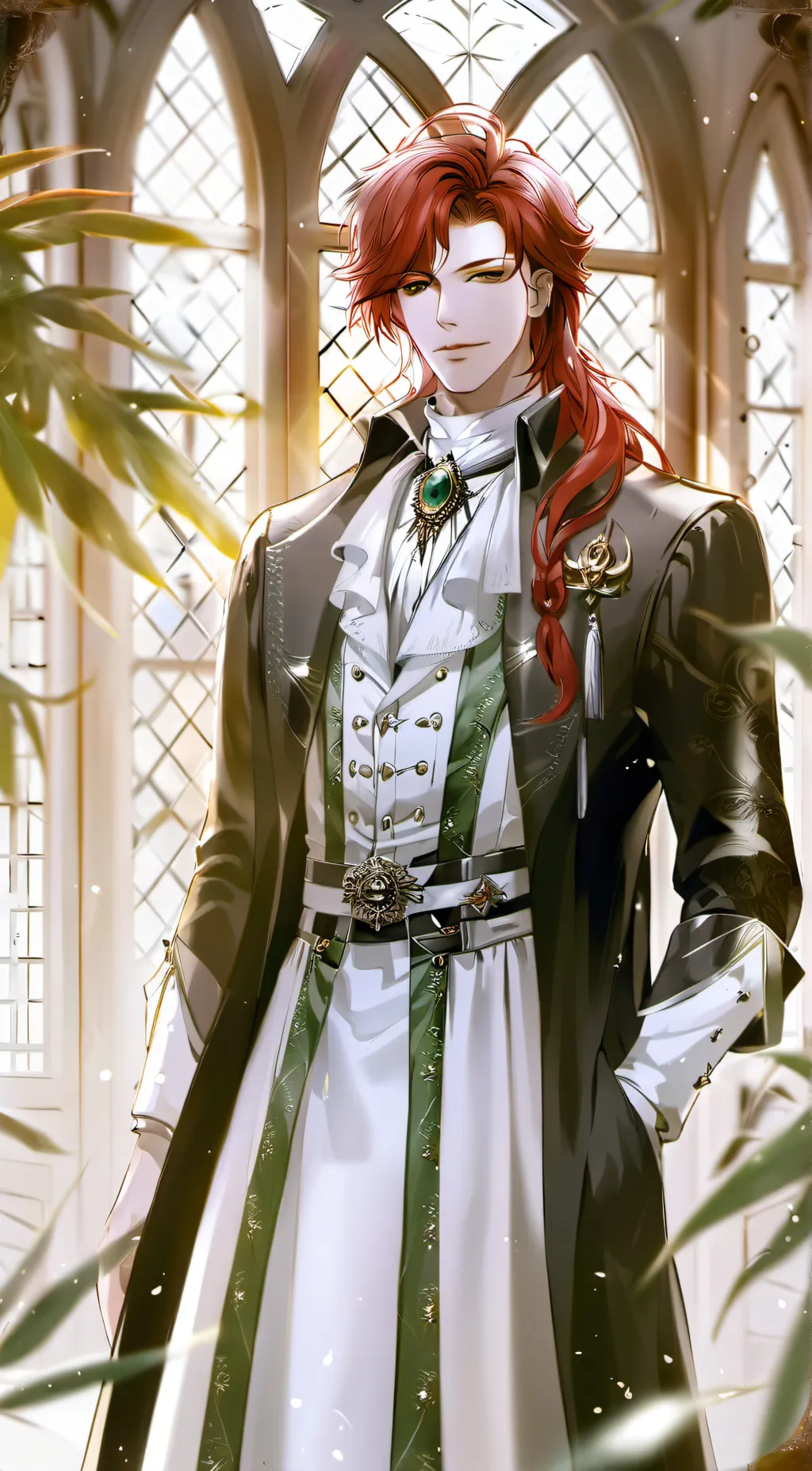 ai character: Duke Rouge background