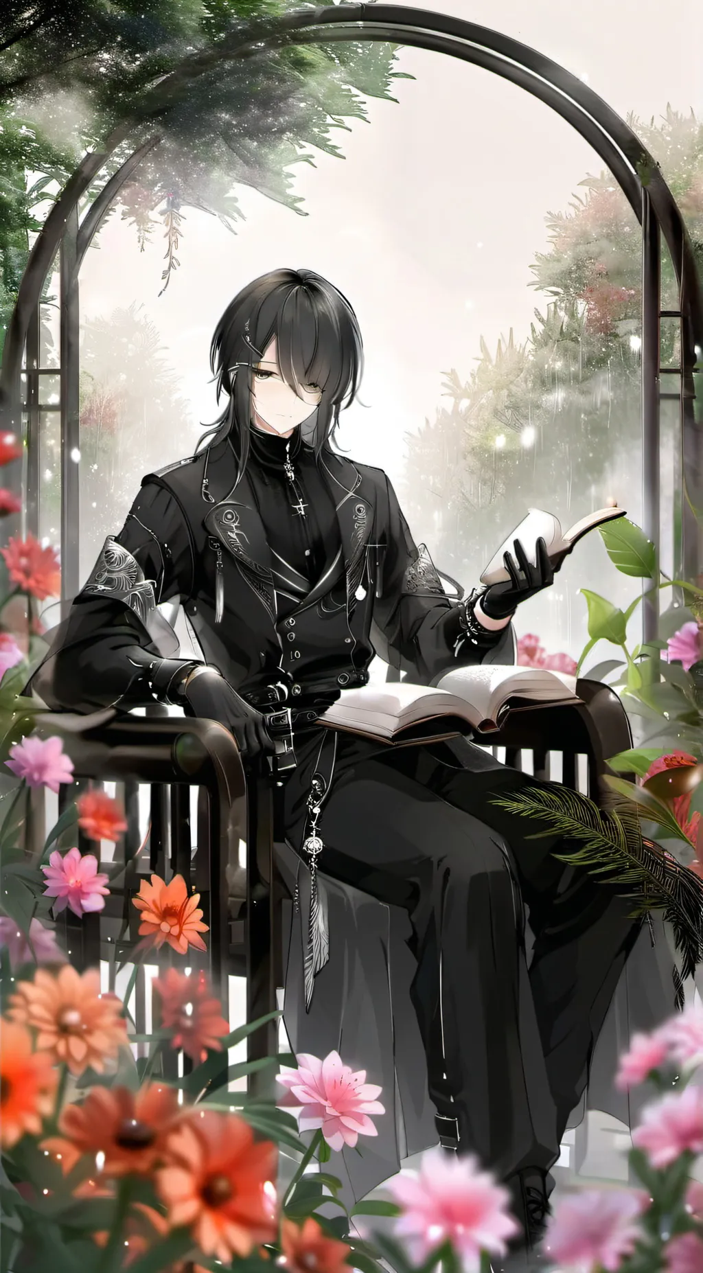 ai character: Leo background