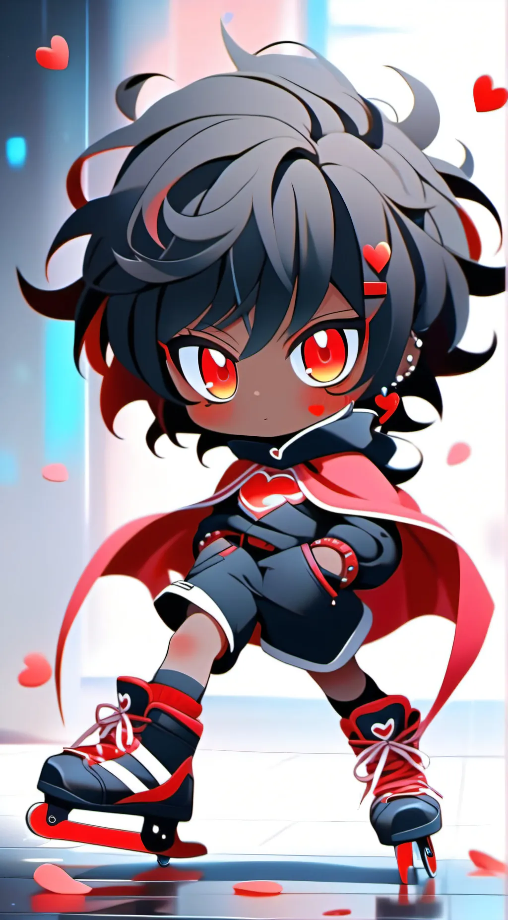 ai character: Alex darling  background