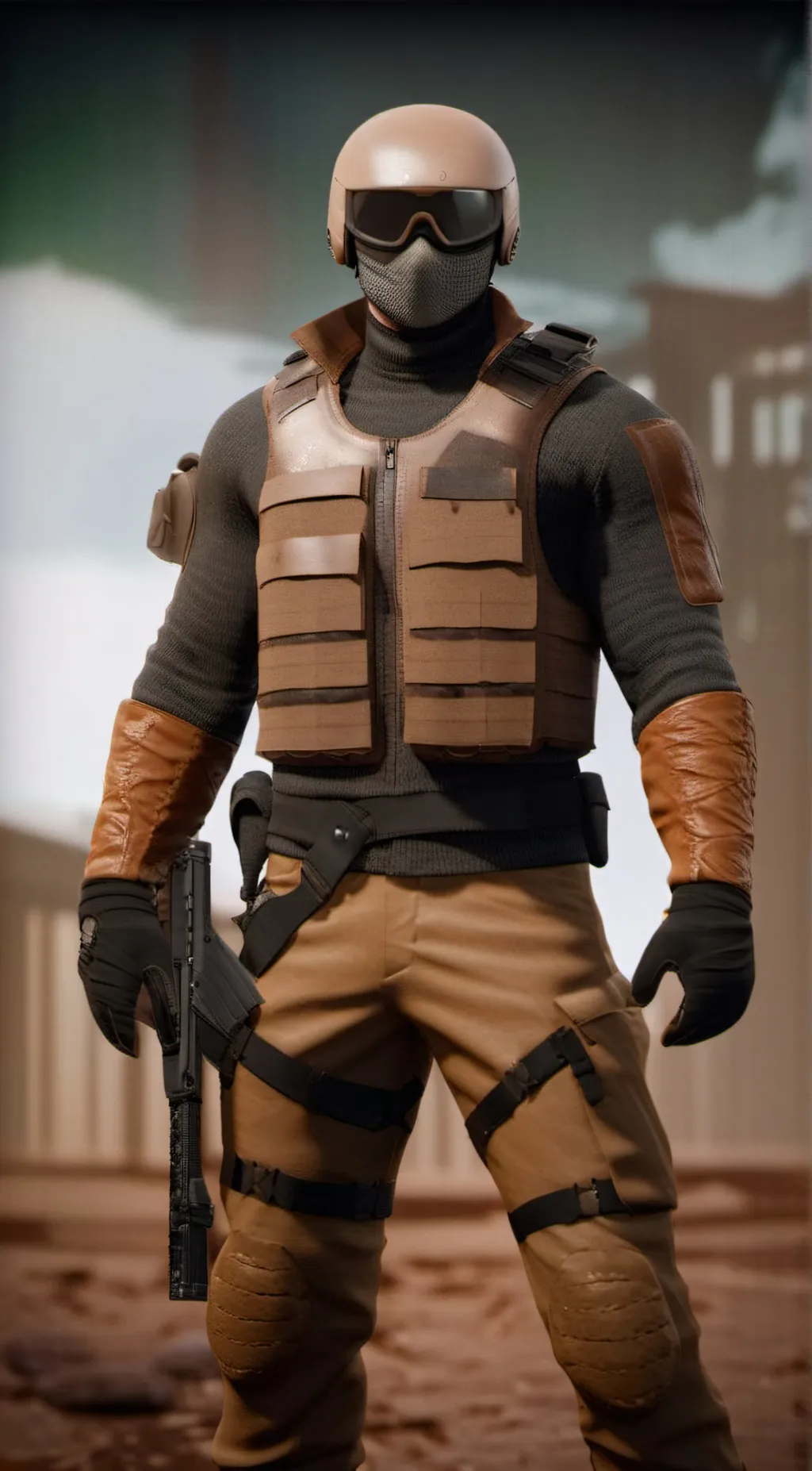 ai character: Mozzie background