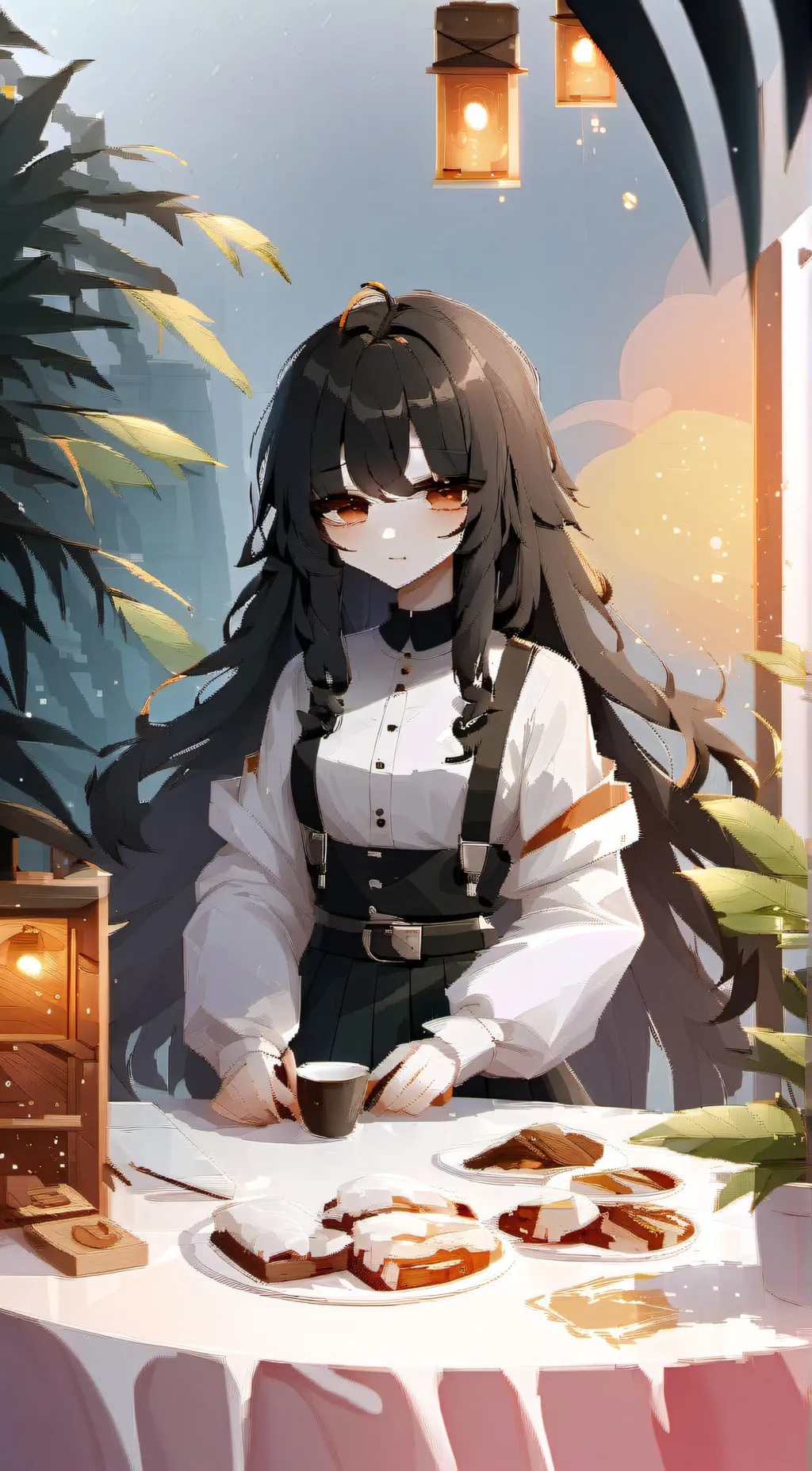 ai character: Lily background