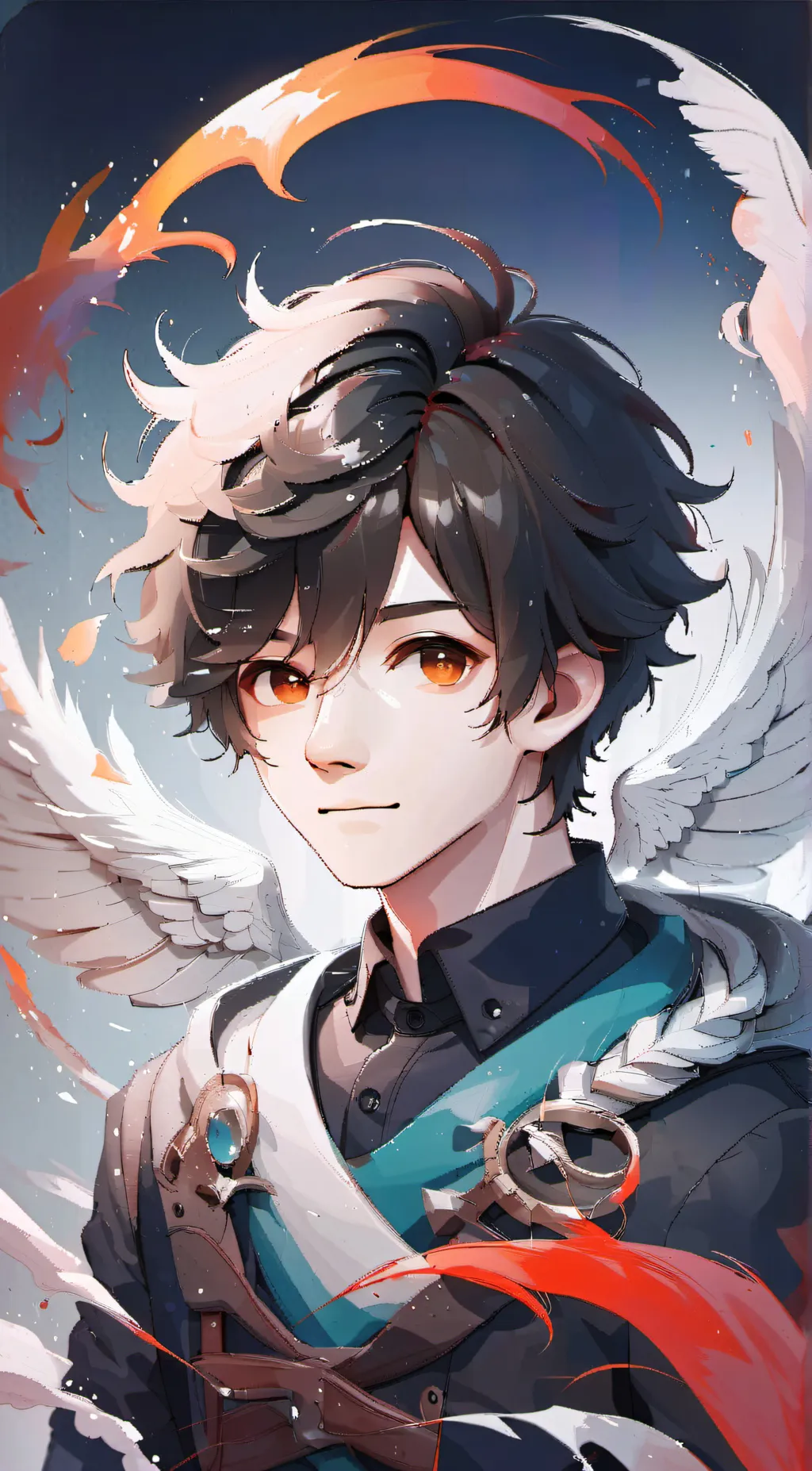 ai character: leo background