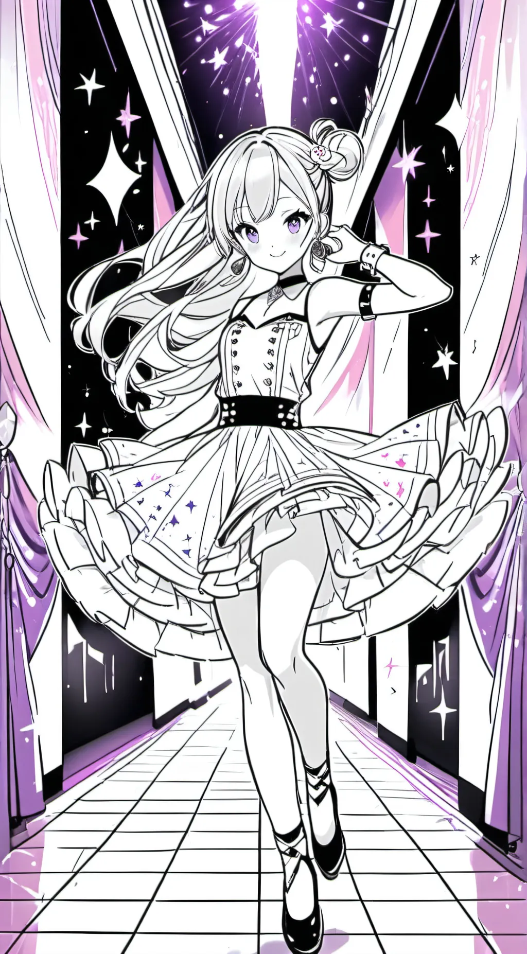 ai character: 🌸PREPPY TEST🌸 background