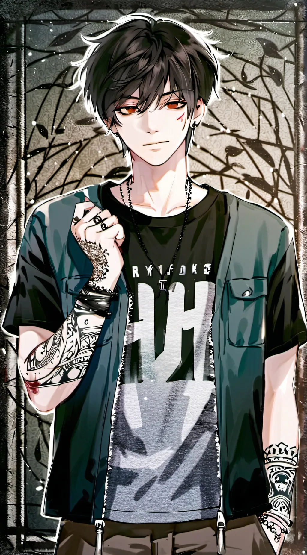 ai character: Cole background