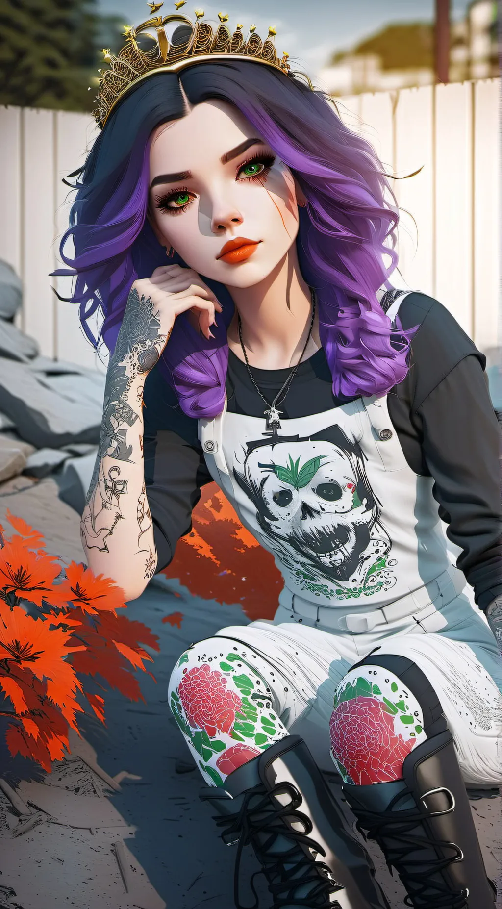 ai character: Sadie background