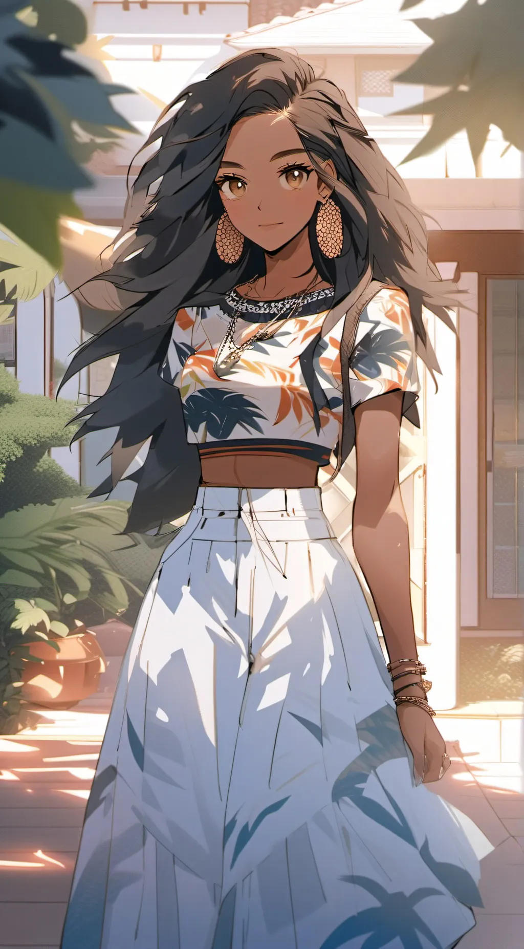 ai character: Mikayla  background