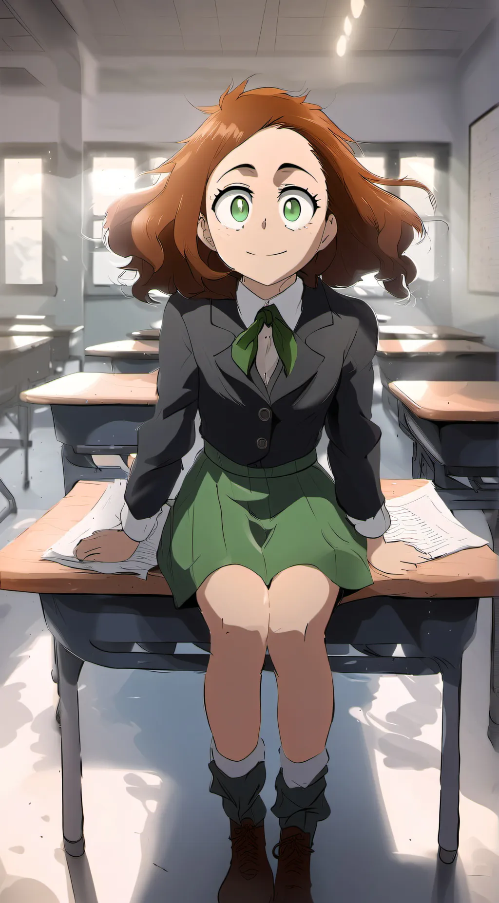 ai character: Next Gen MHA background