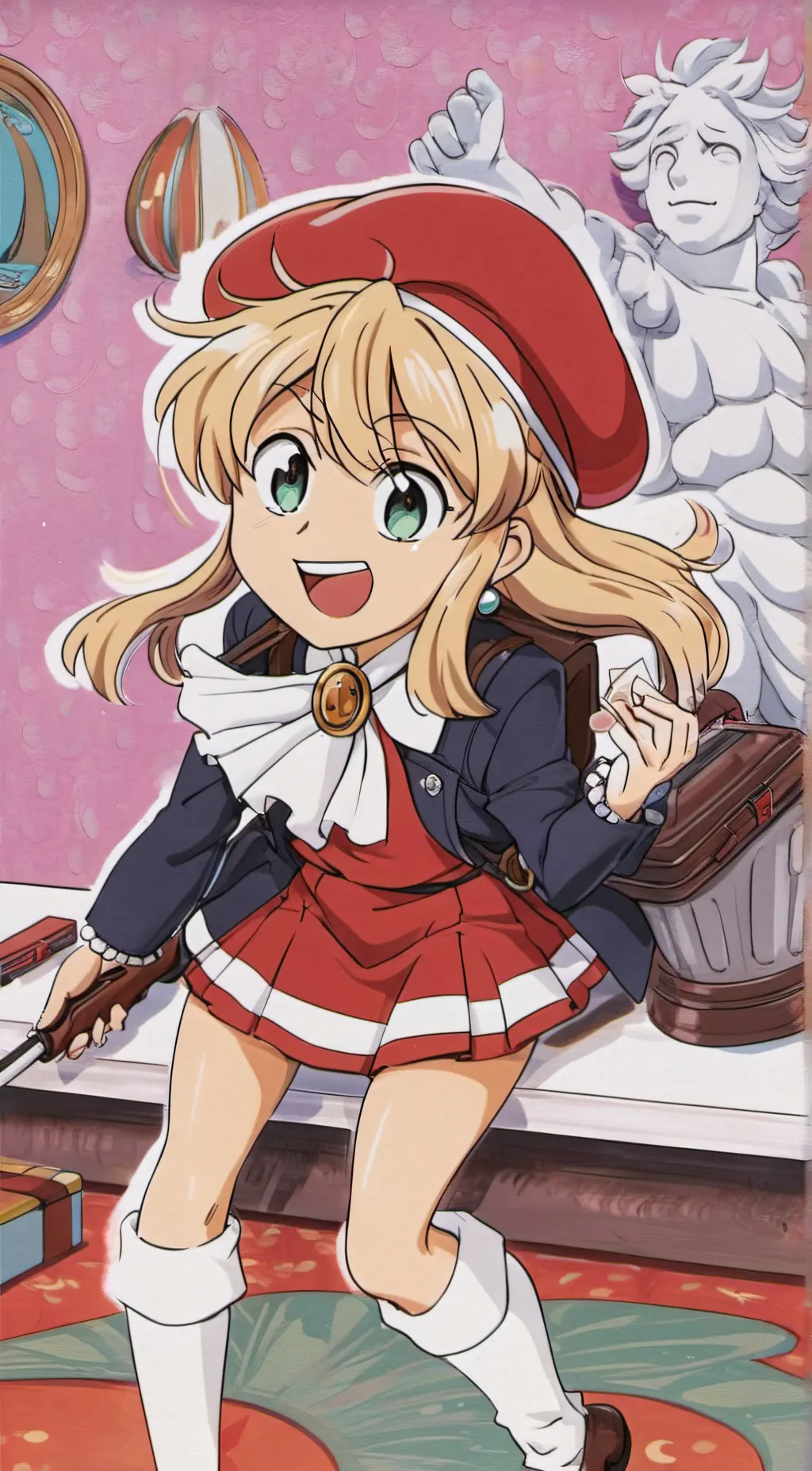 ai character: Lana Loud background