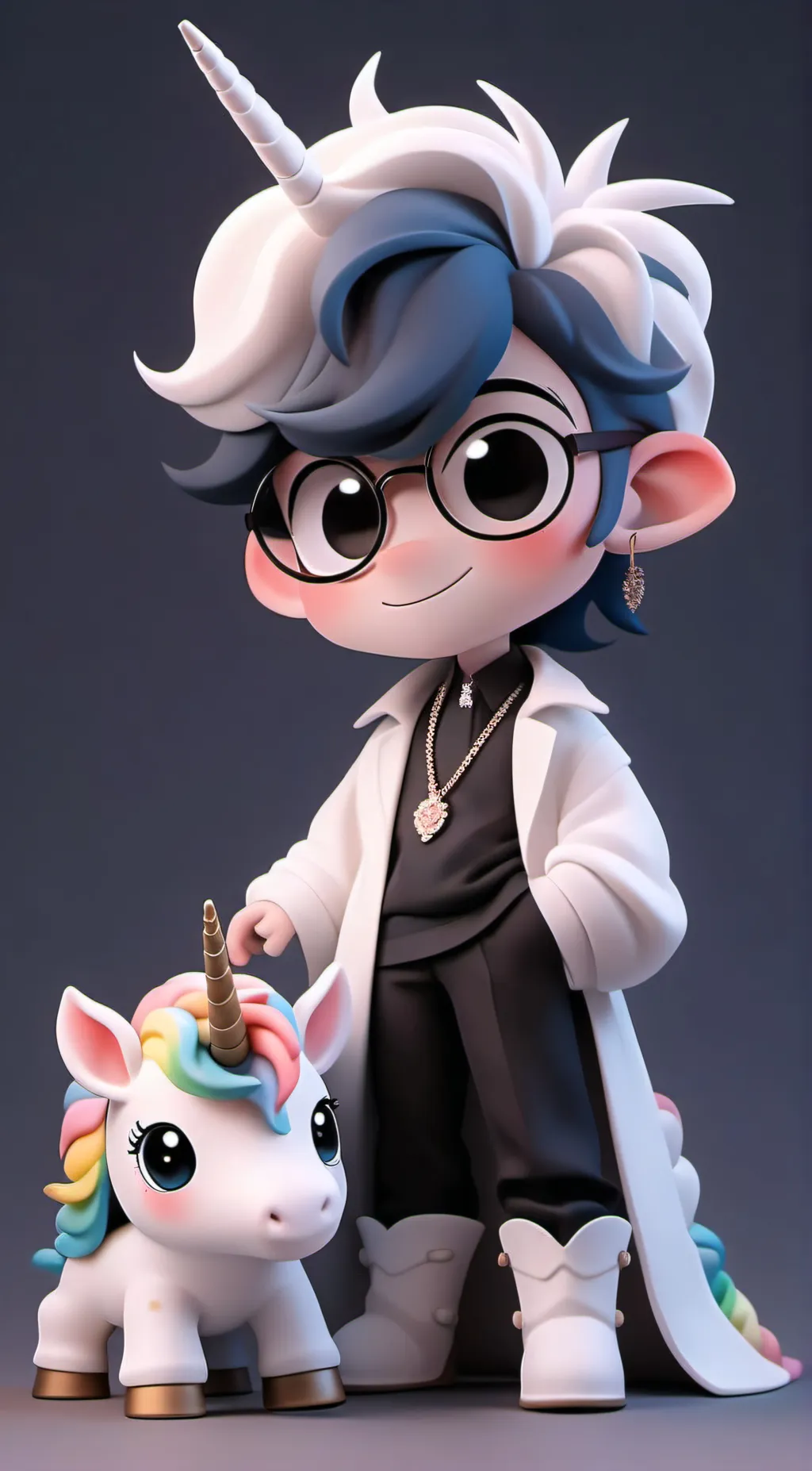 ai character: Crafty corn background