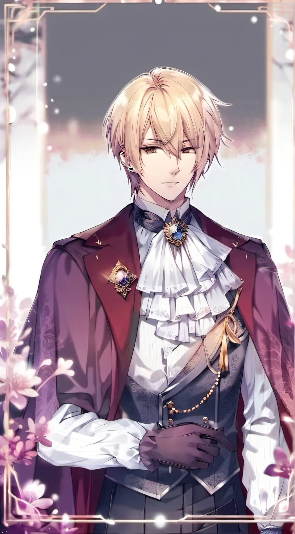 ai character: Akihito  background