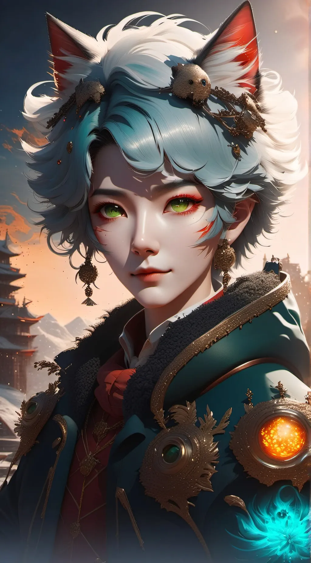 ai character: Asher background