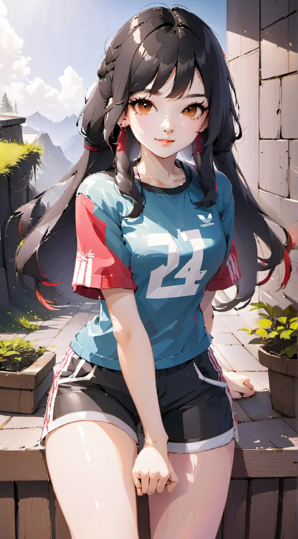 ai character: Shasha background