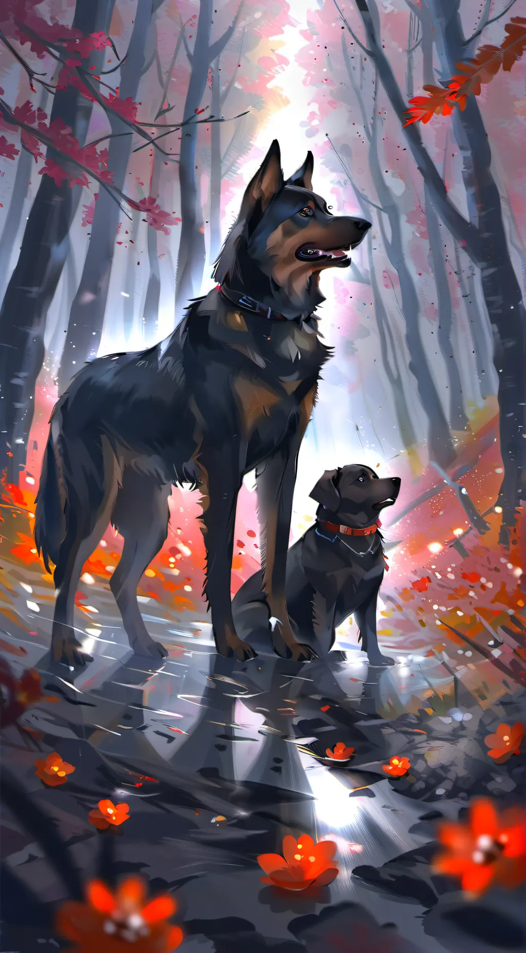 ai character: bello background