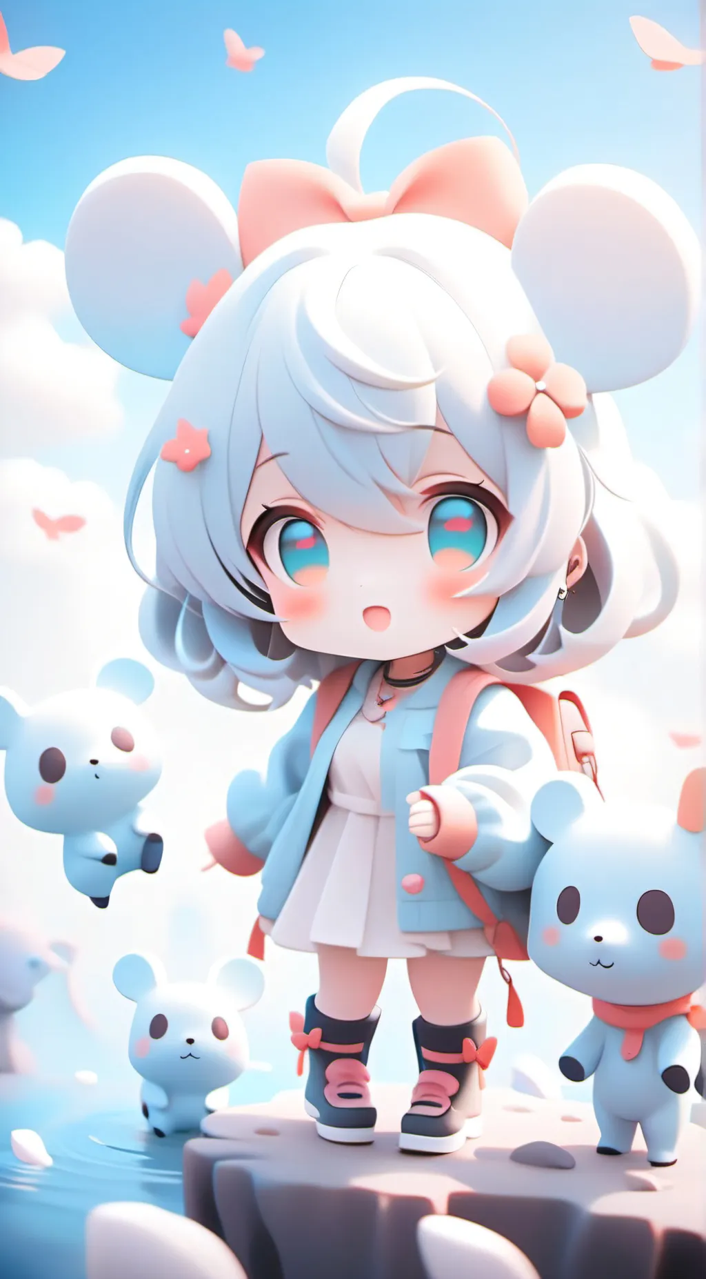 ai character: Nino background