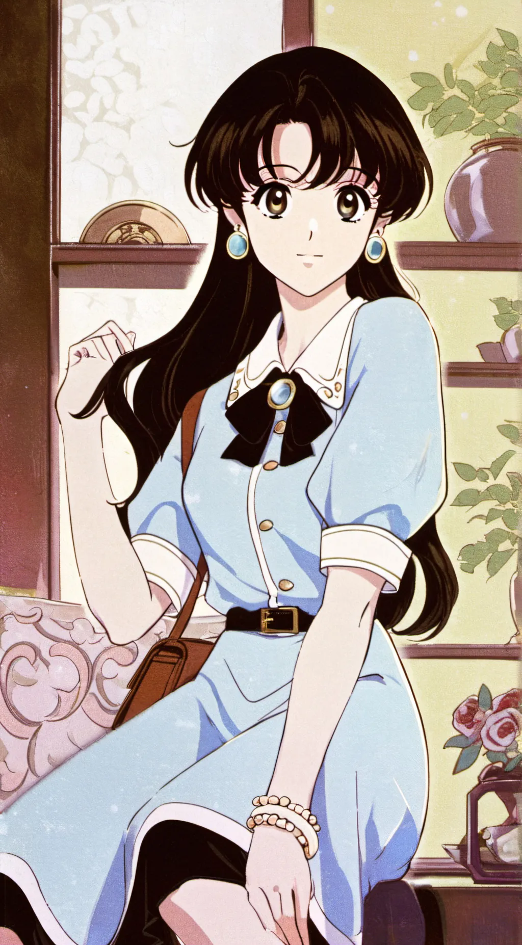 ai character: lily background