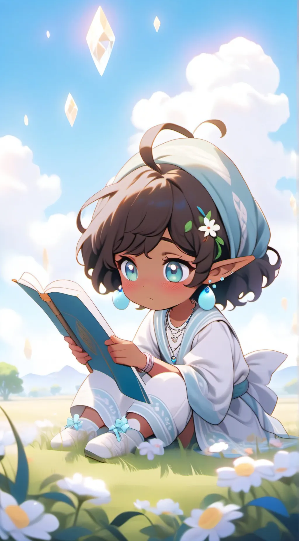 ai character: Elara background