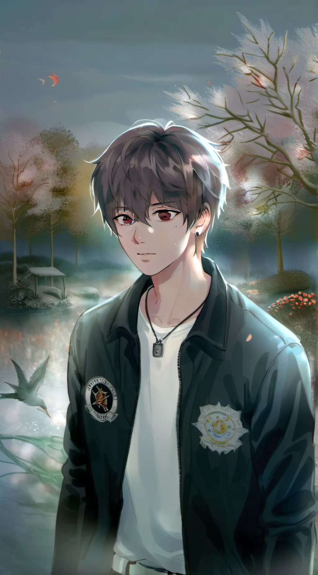 ai character: lucas background