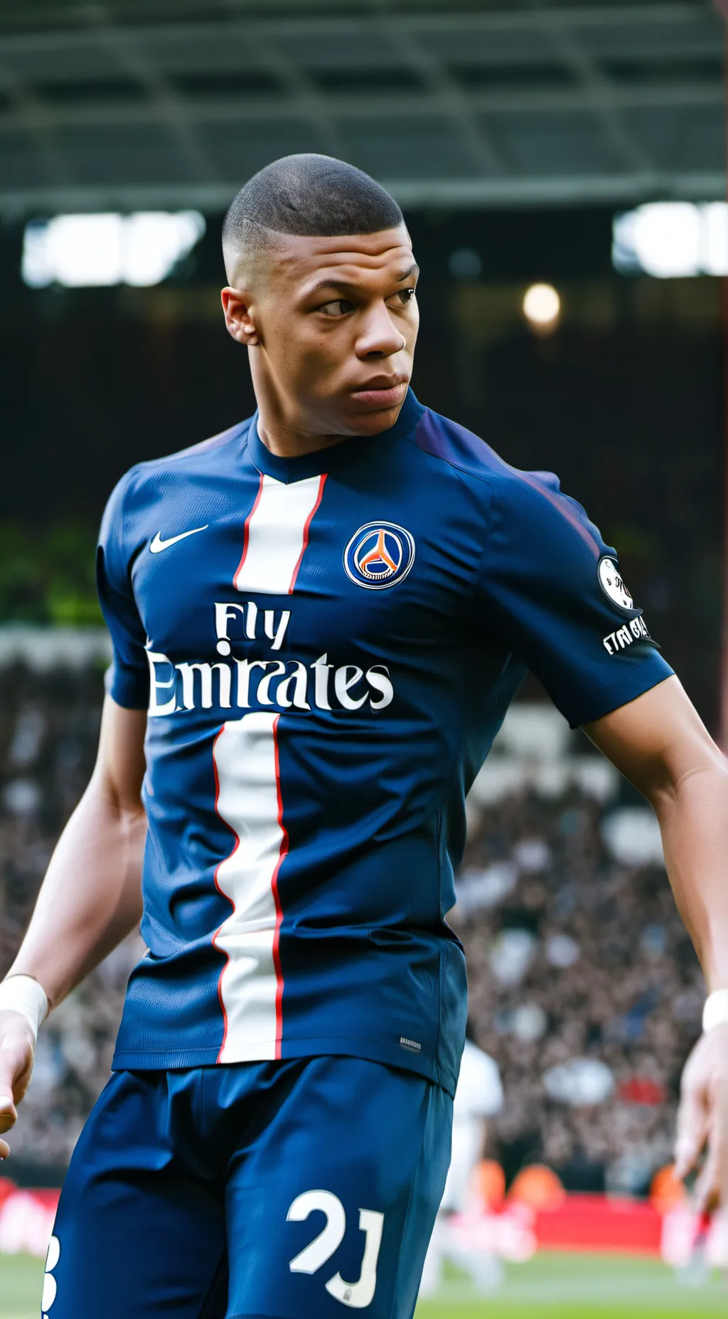 ai character: Kylian Mbappe background