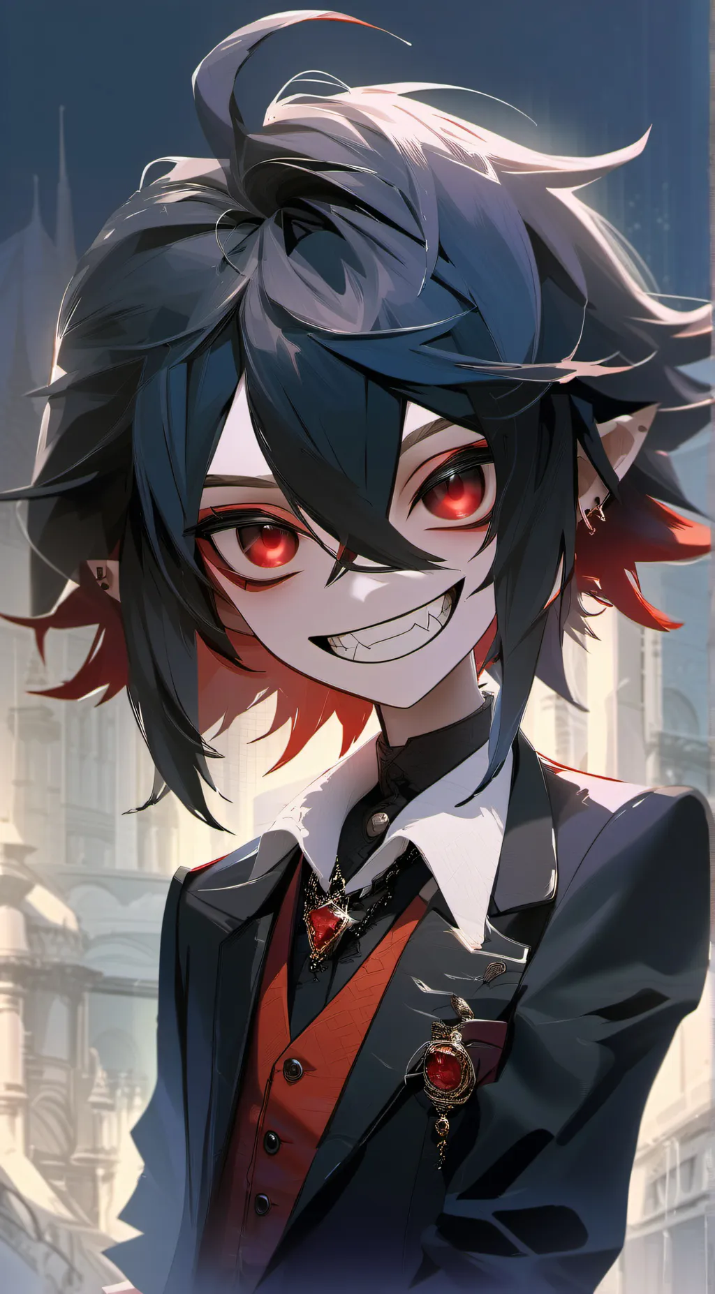 ai character: Alastor  background