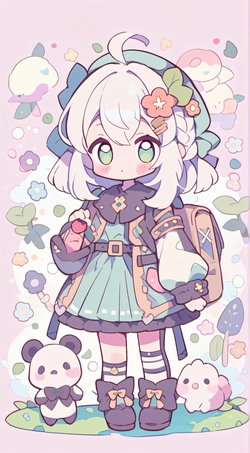 ai character: cici background