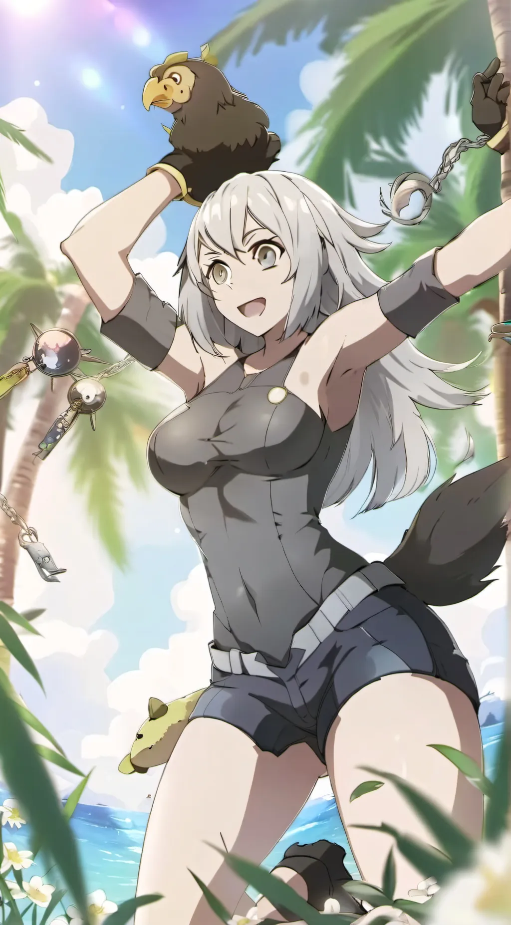 ai character: Gorilla tag background