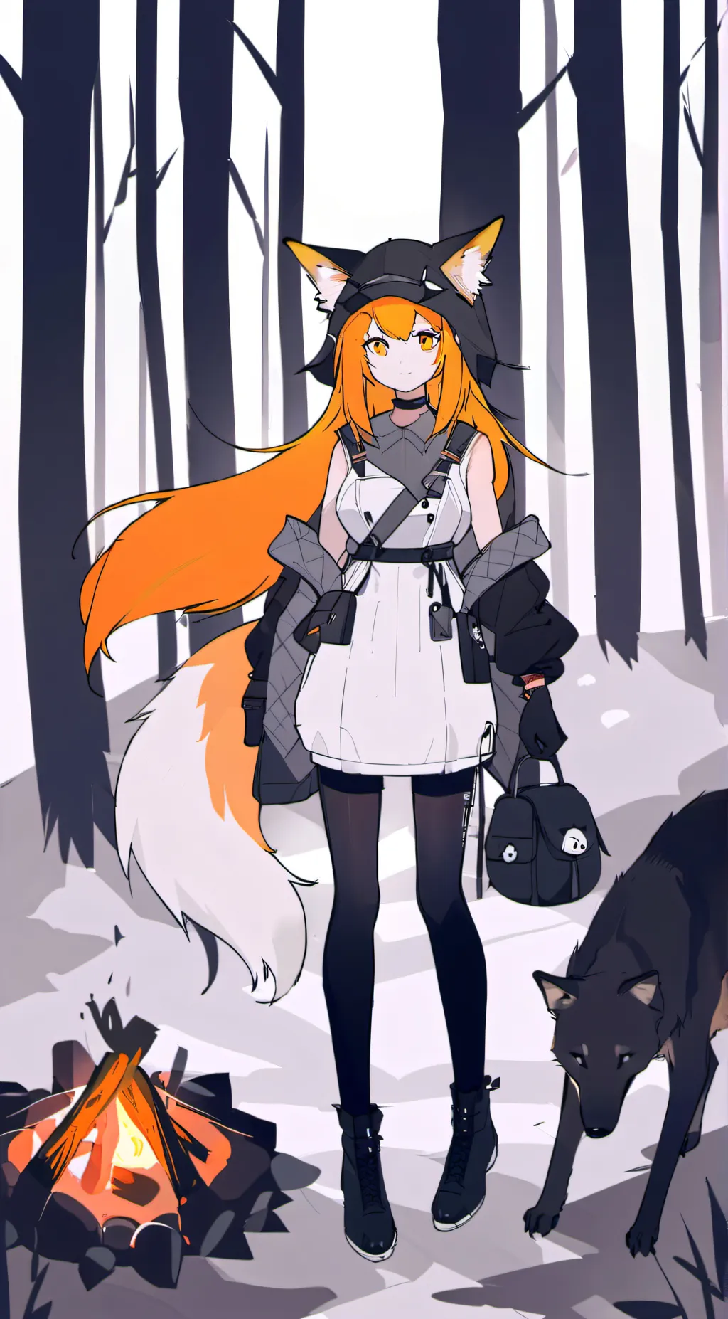 ai character: wildfire background