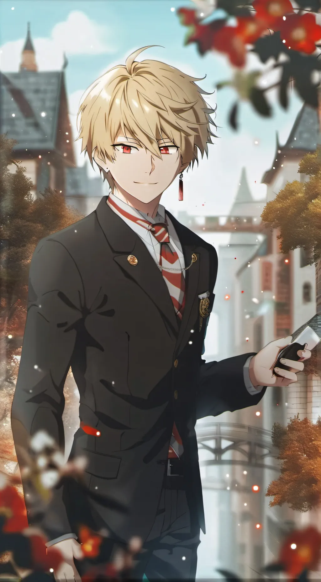 ai character: bakugo background