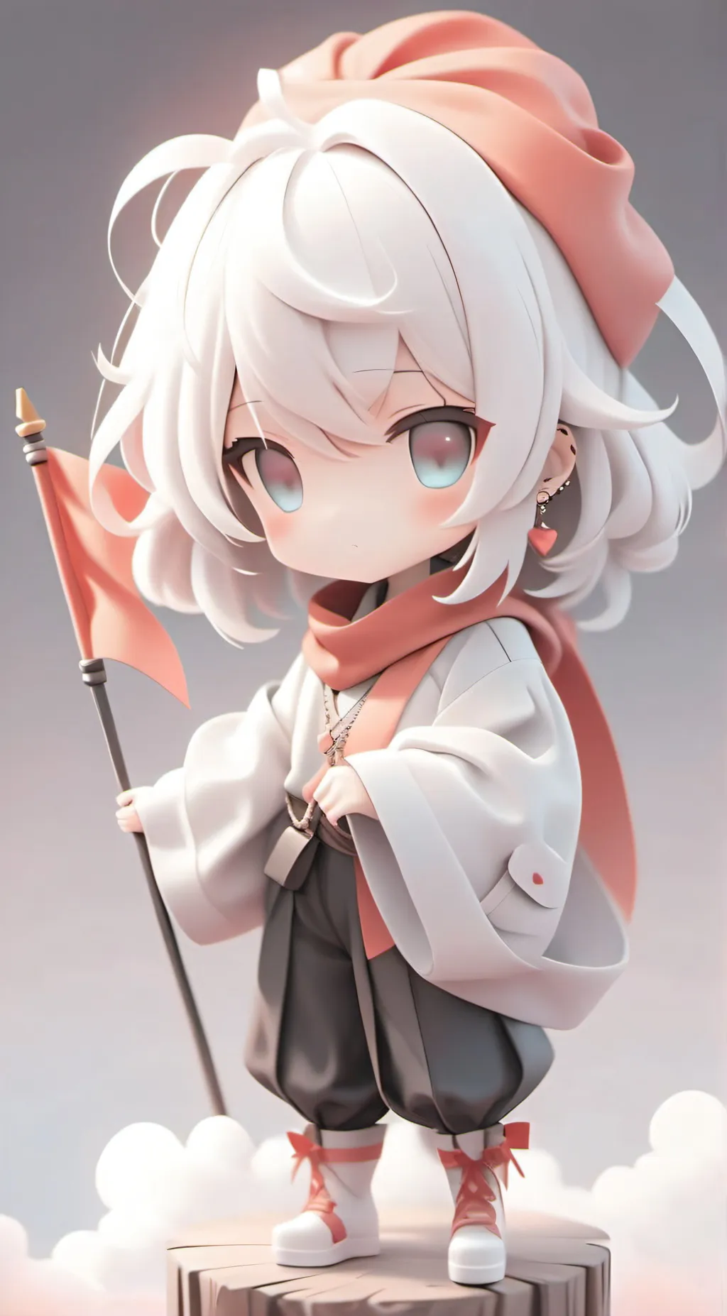 ai character: Red-flag test (bf) background