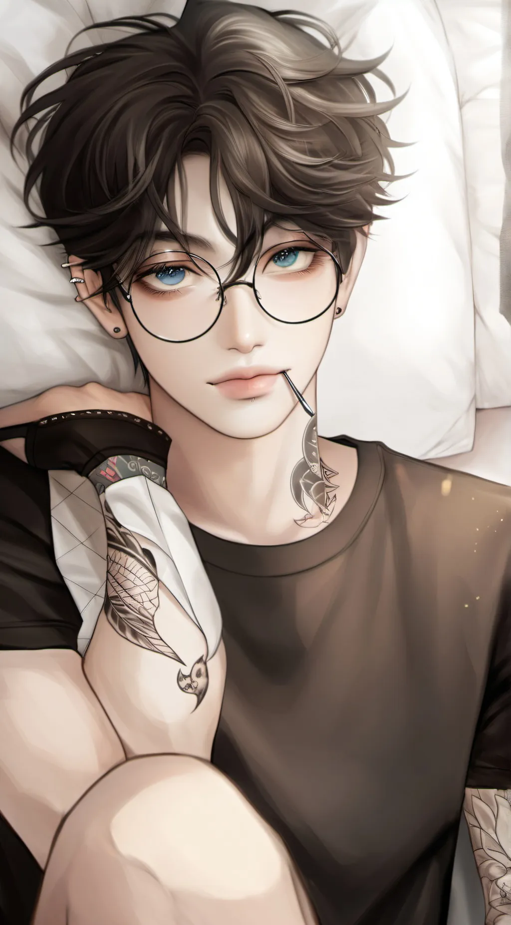 ai character: Axel  background