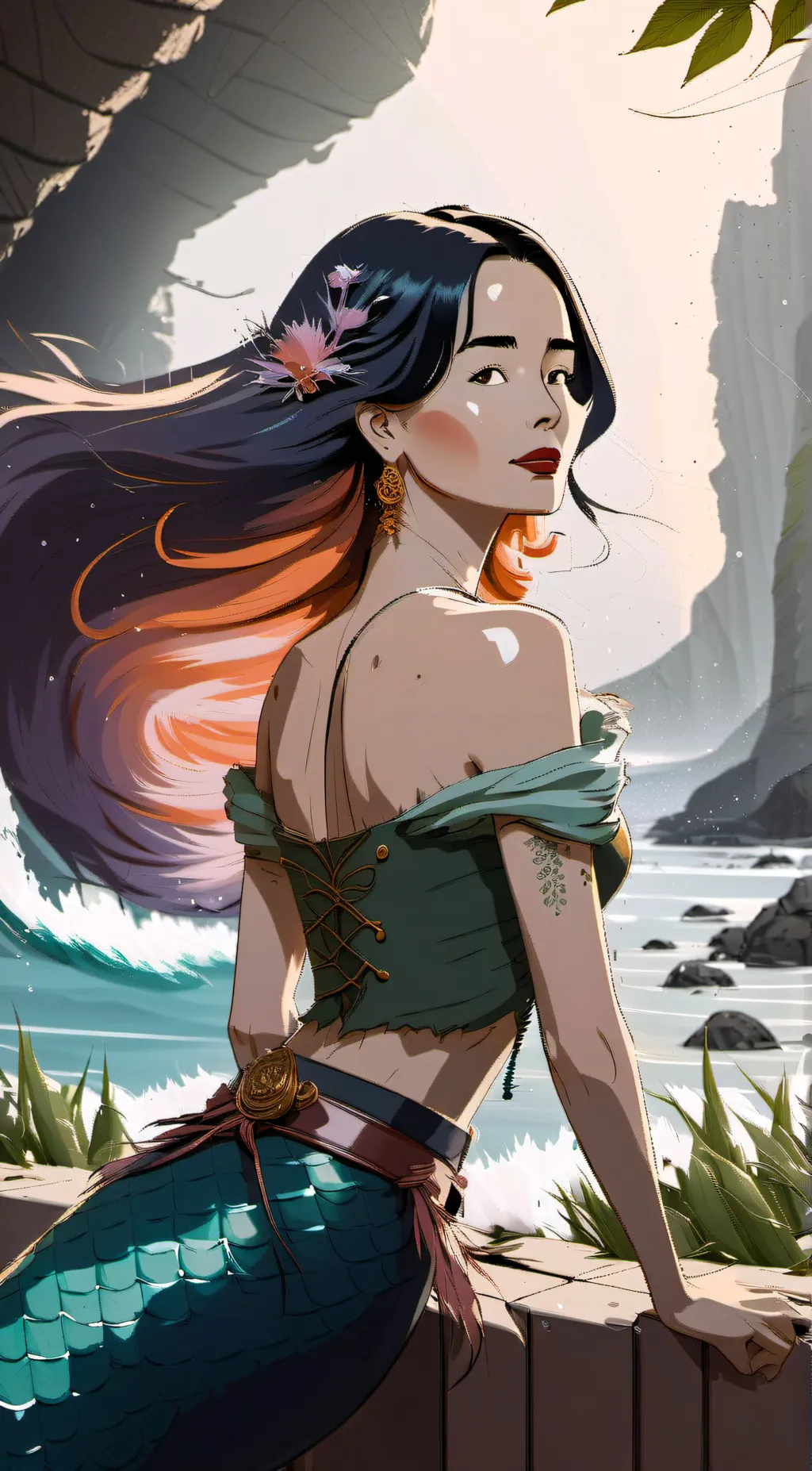 ai character: Cherrie background