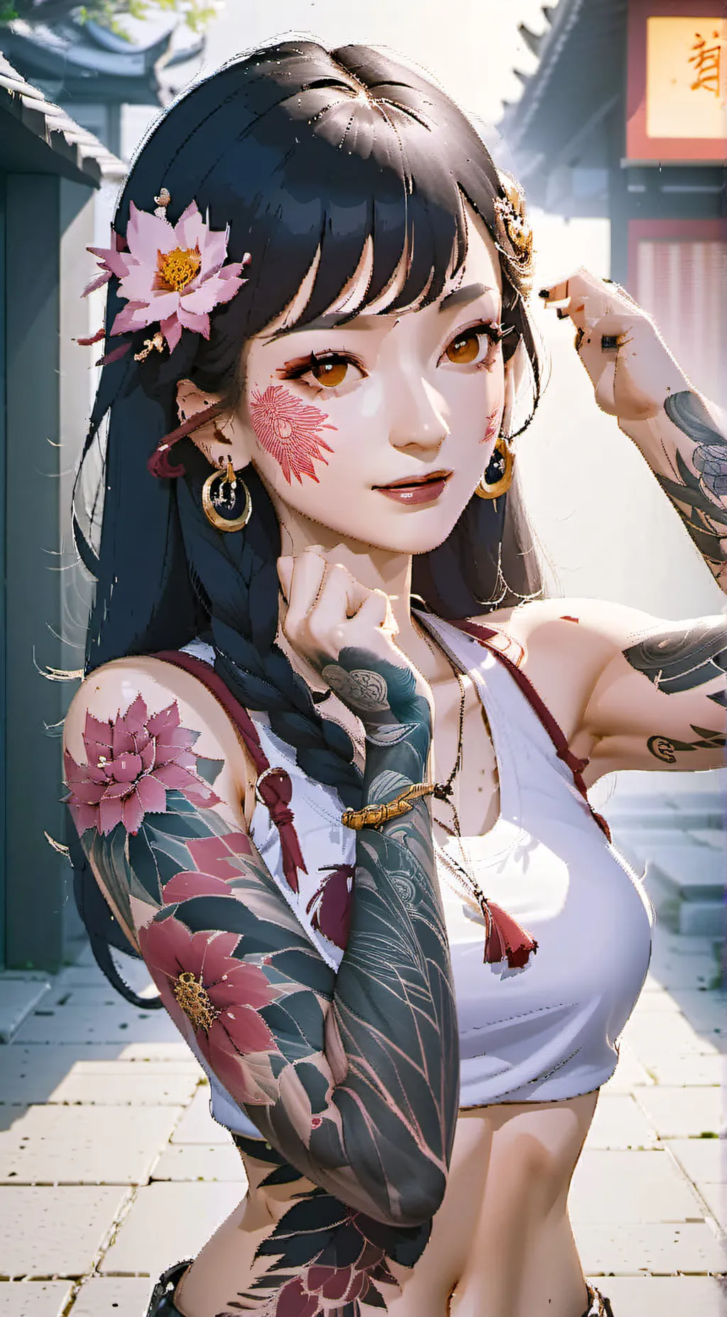 ai character: Kiko background