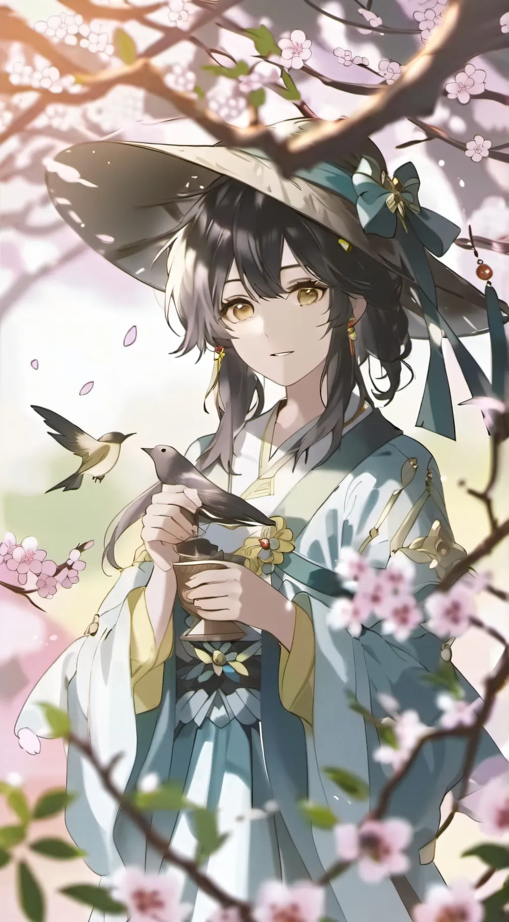 ai character: sha background