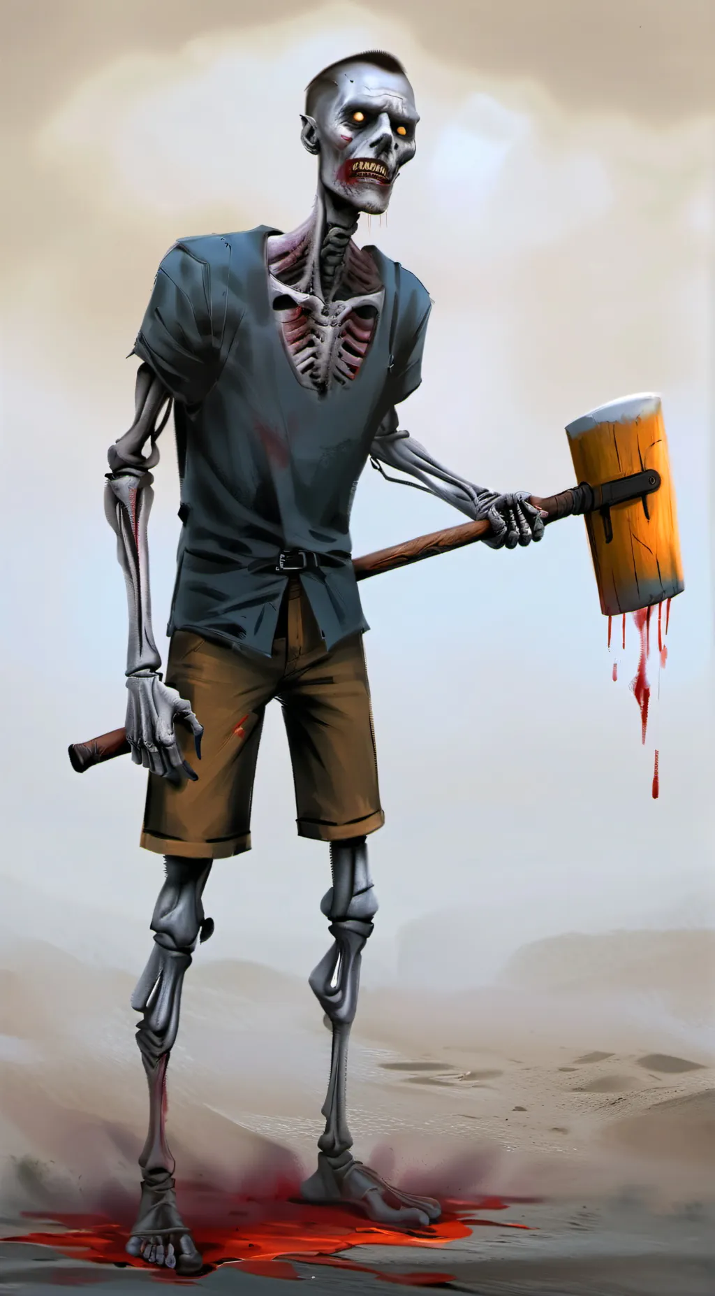 ai character: the unknown dbd background