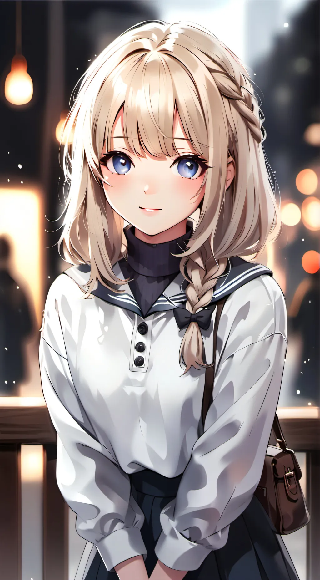 ai character: Luna background