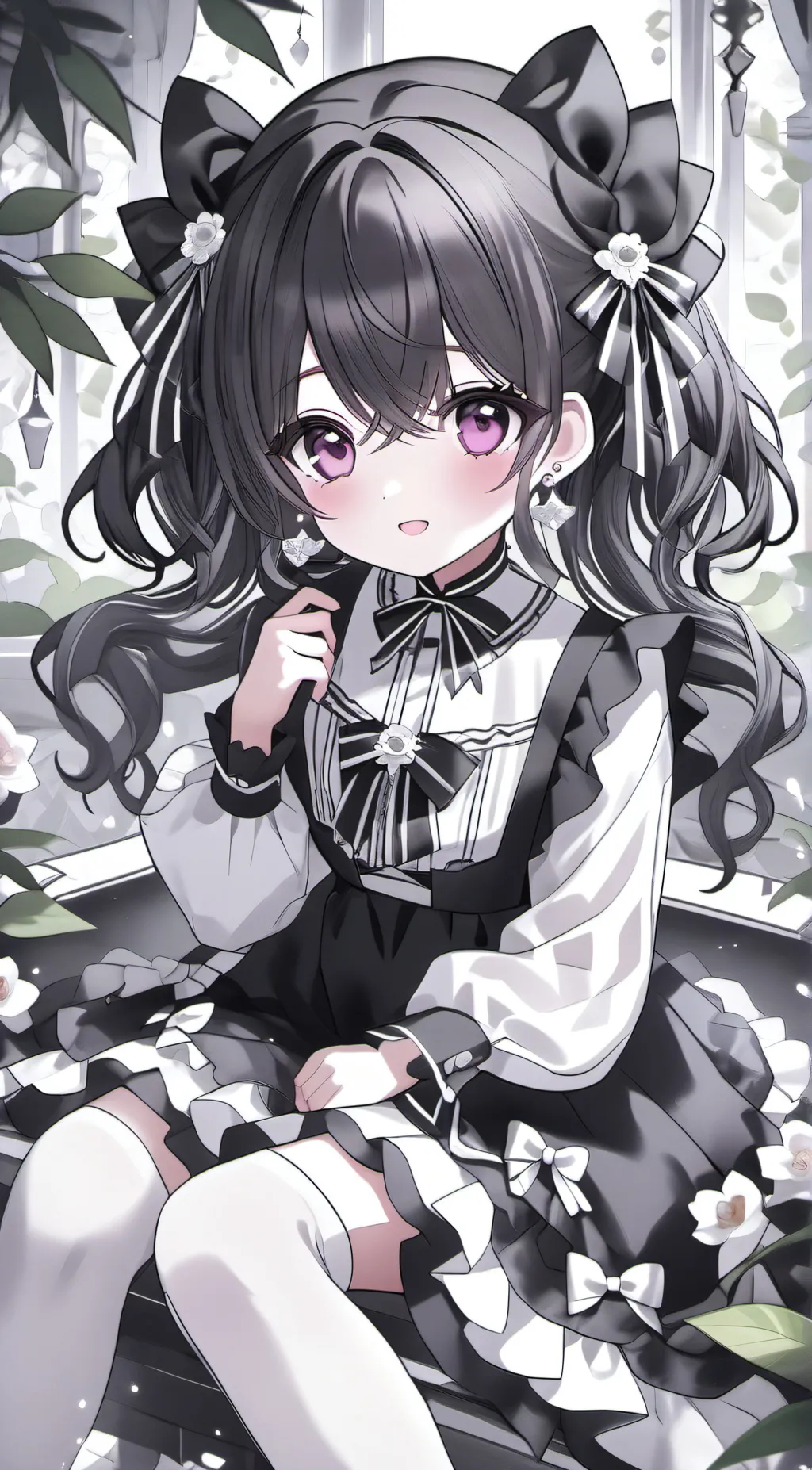 ai character: Strawberry  background