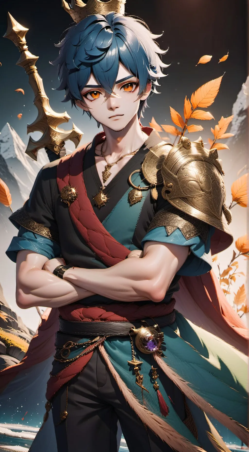 ai character: Prince Caleb background