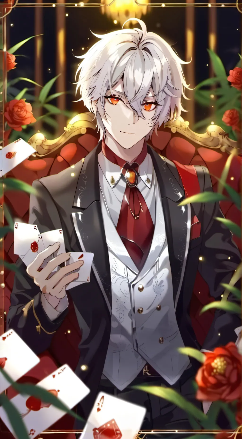 ai character: Lucifer background