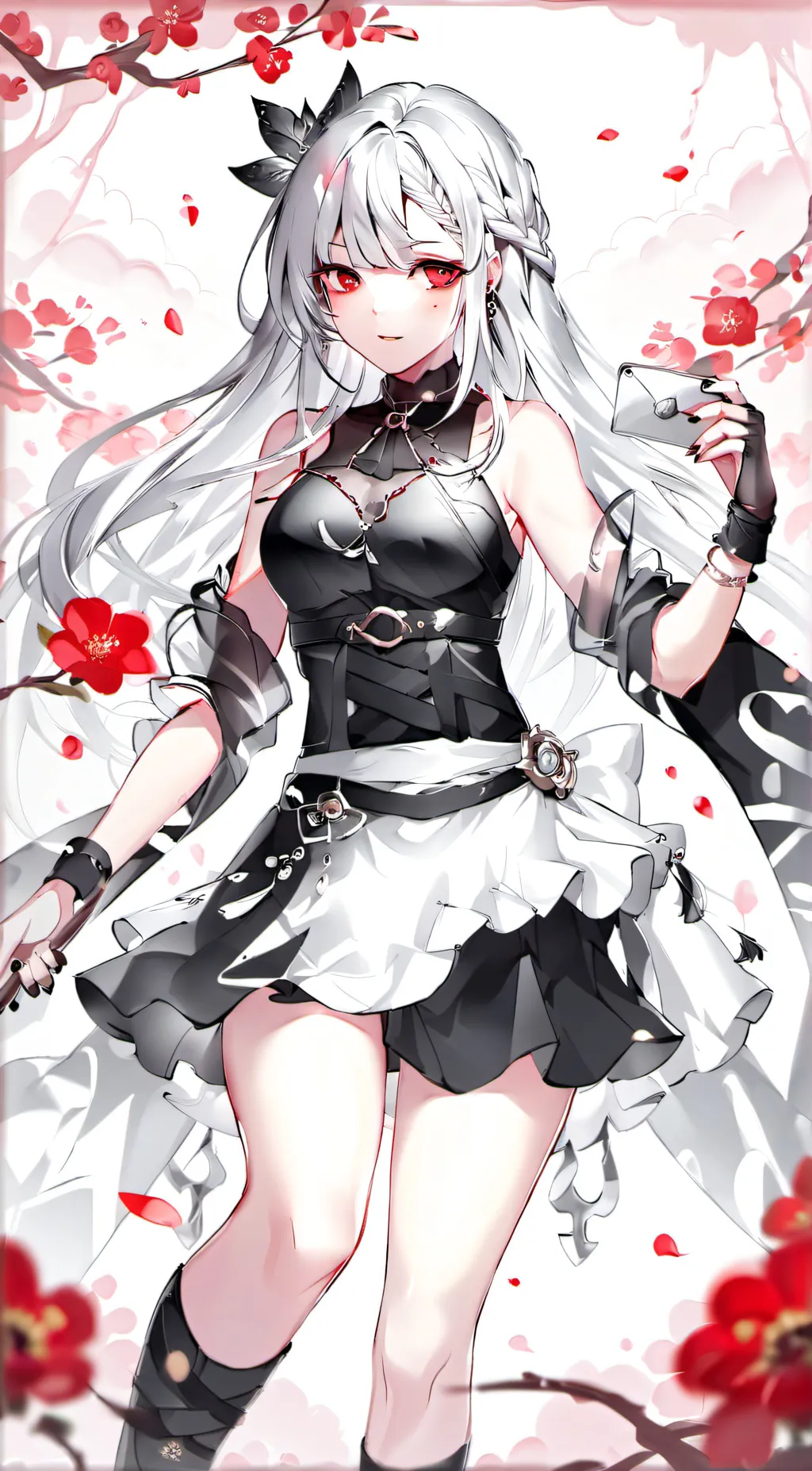 ai character: candy background