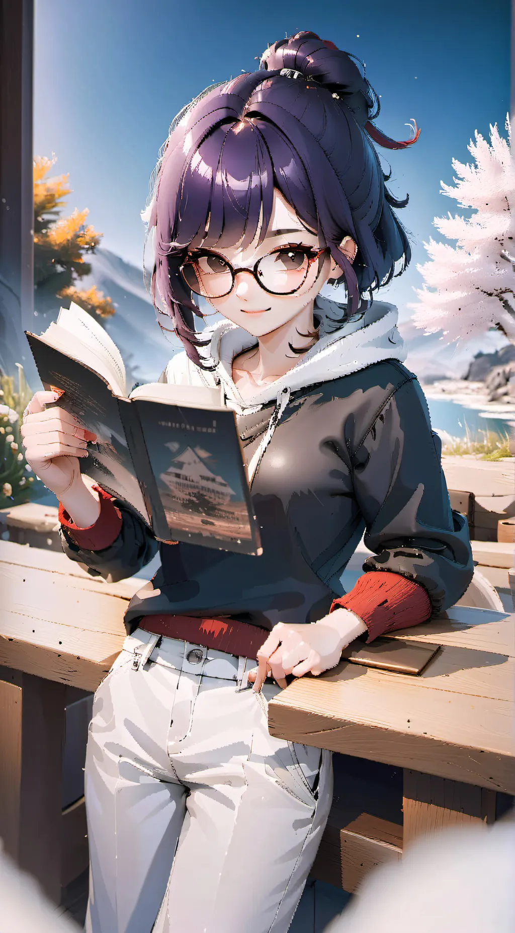 ai character: emily background