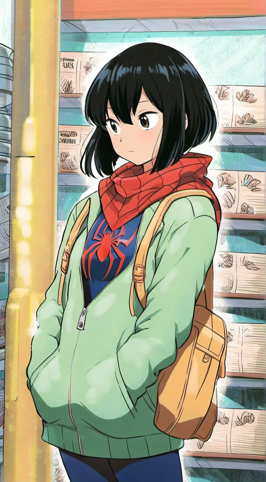 ai character: peni parker background