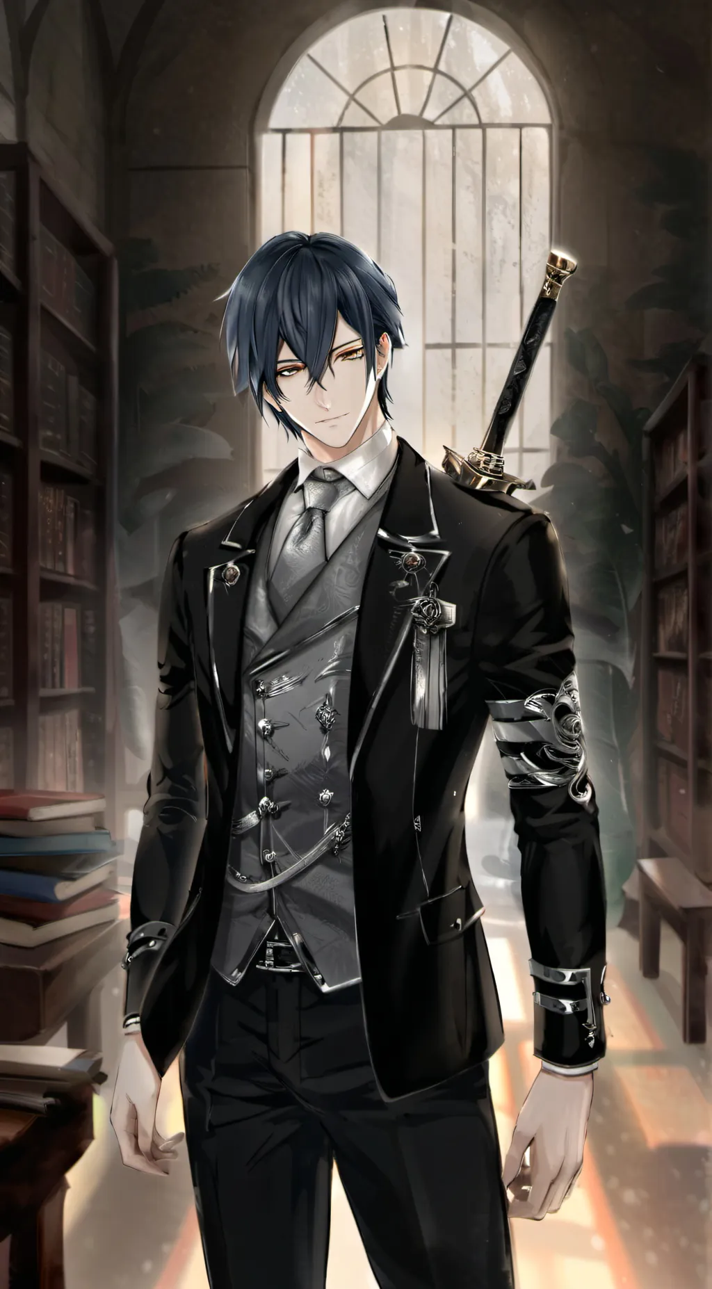 ai character: Arthur background