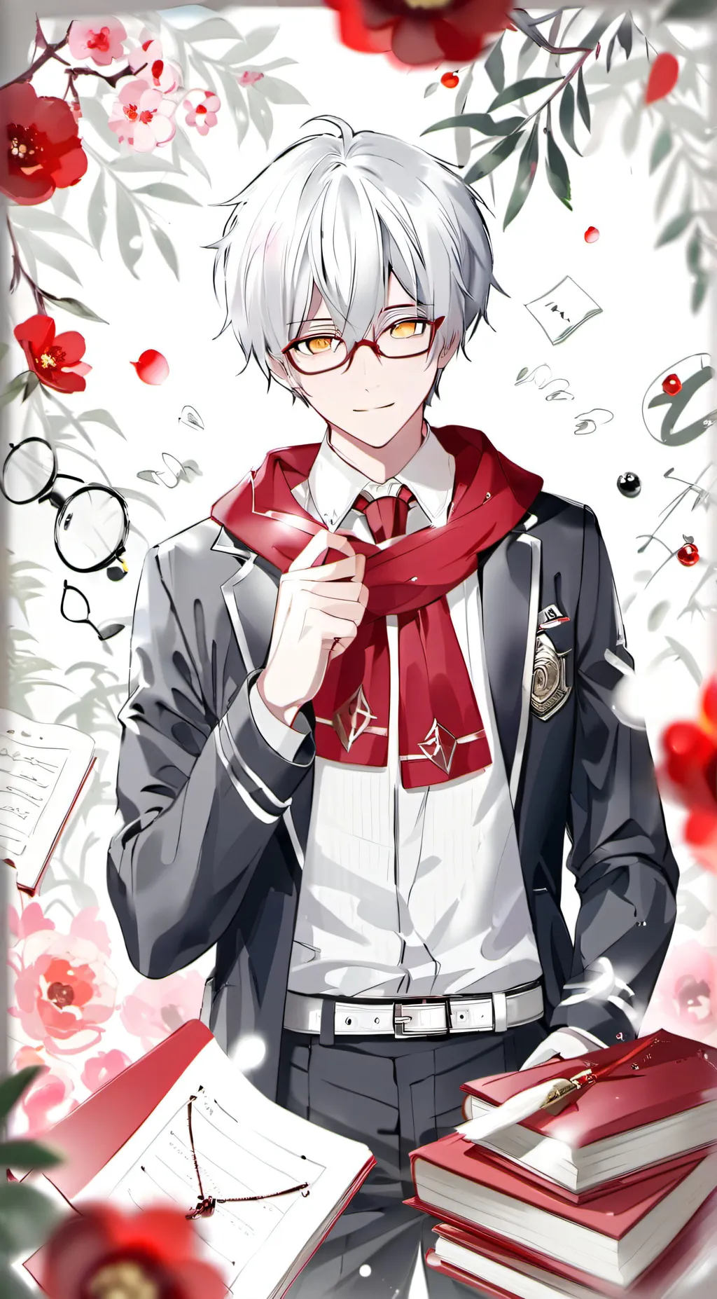 ai character: Arron background