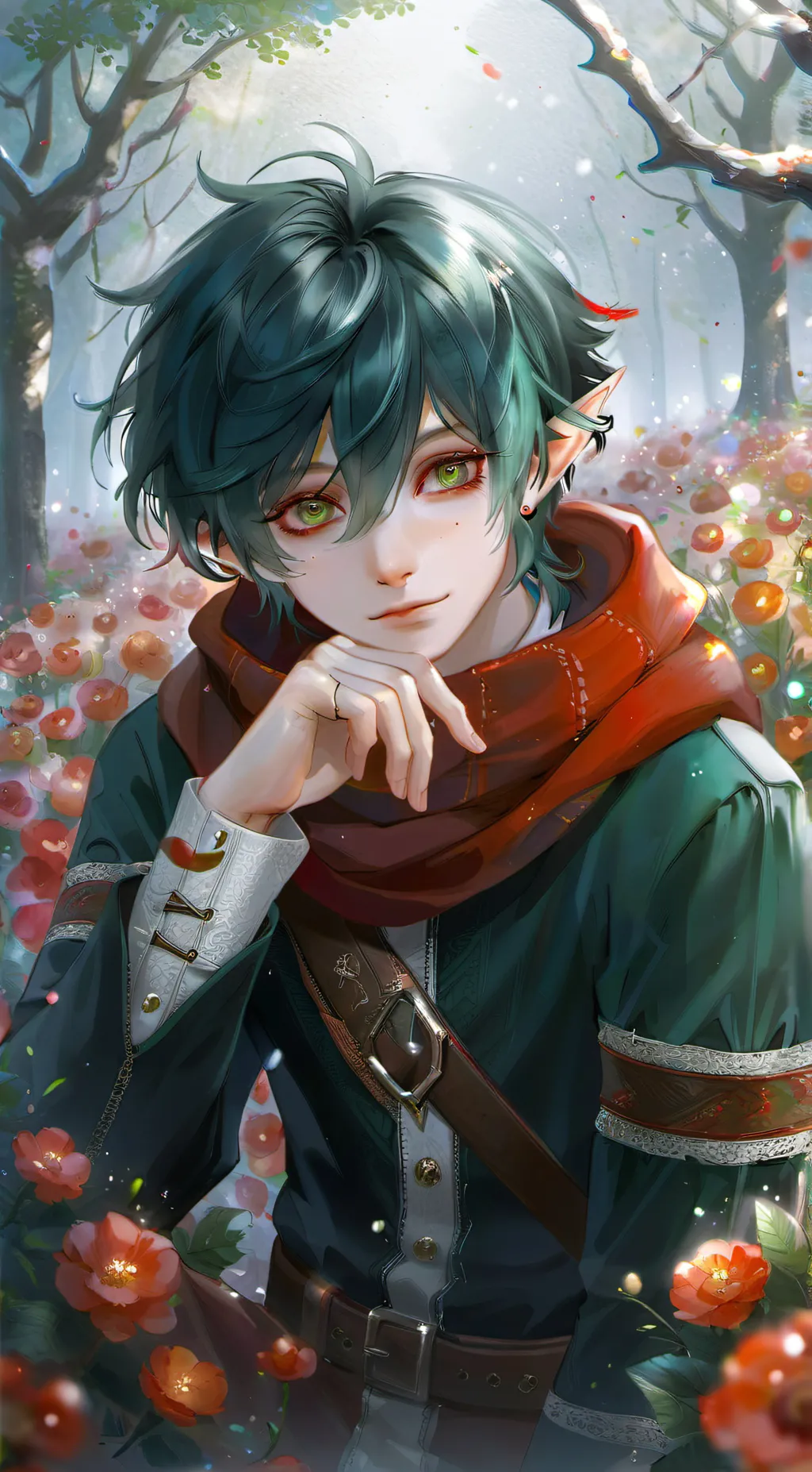 ai character: MHA Mystic School background