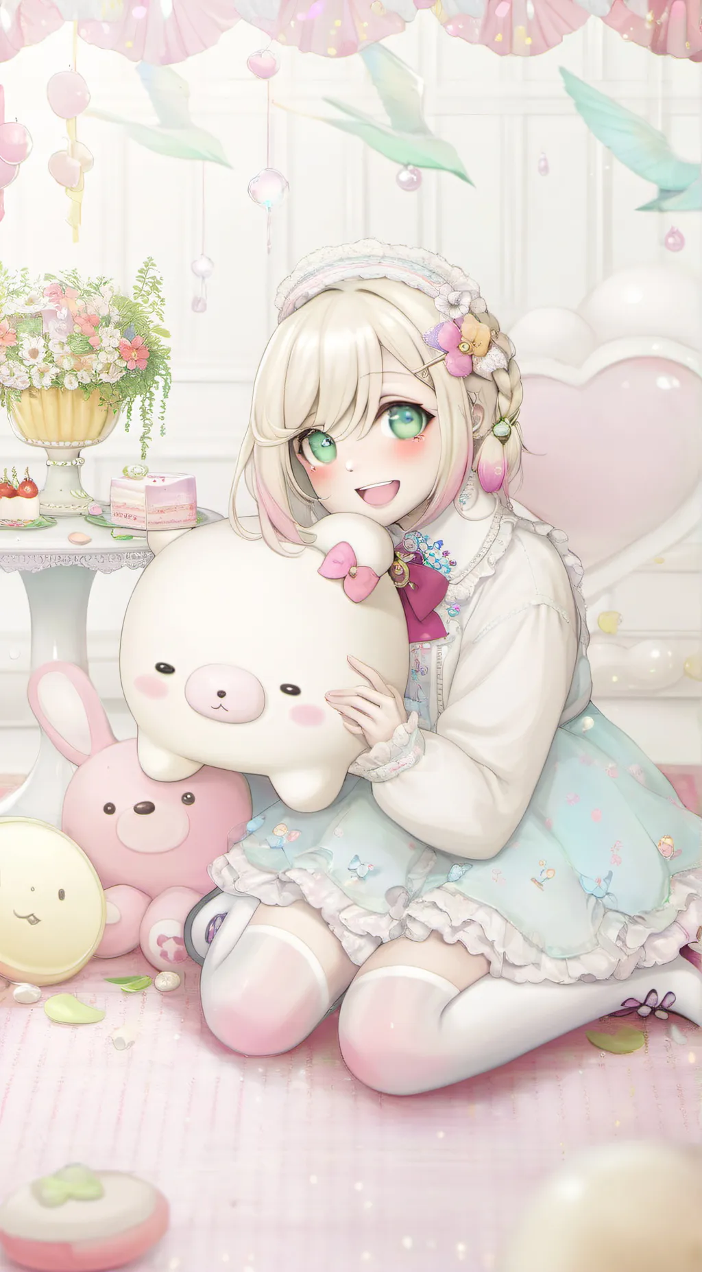 ai character: Karme background