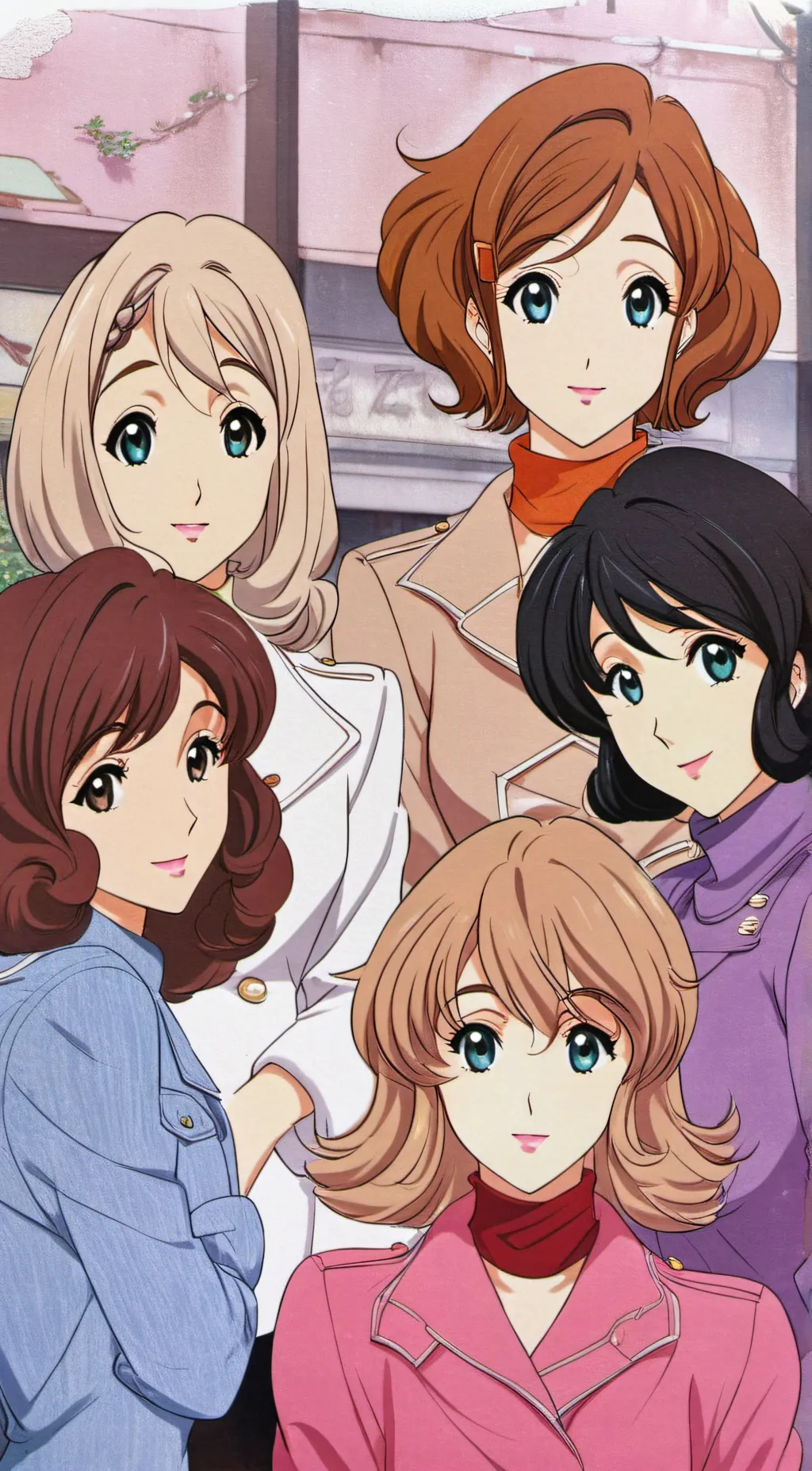 ai character: Rich Women background