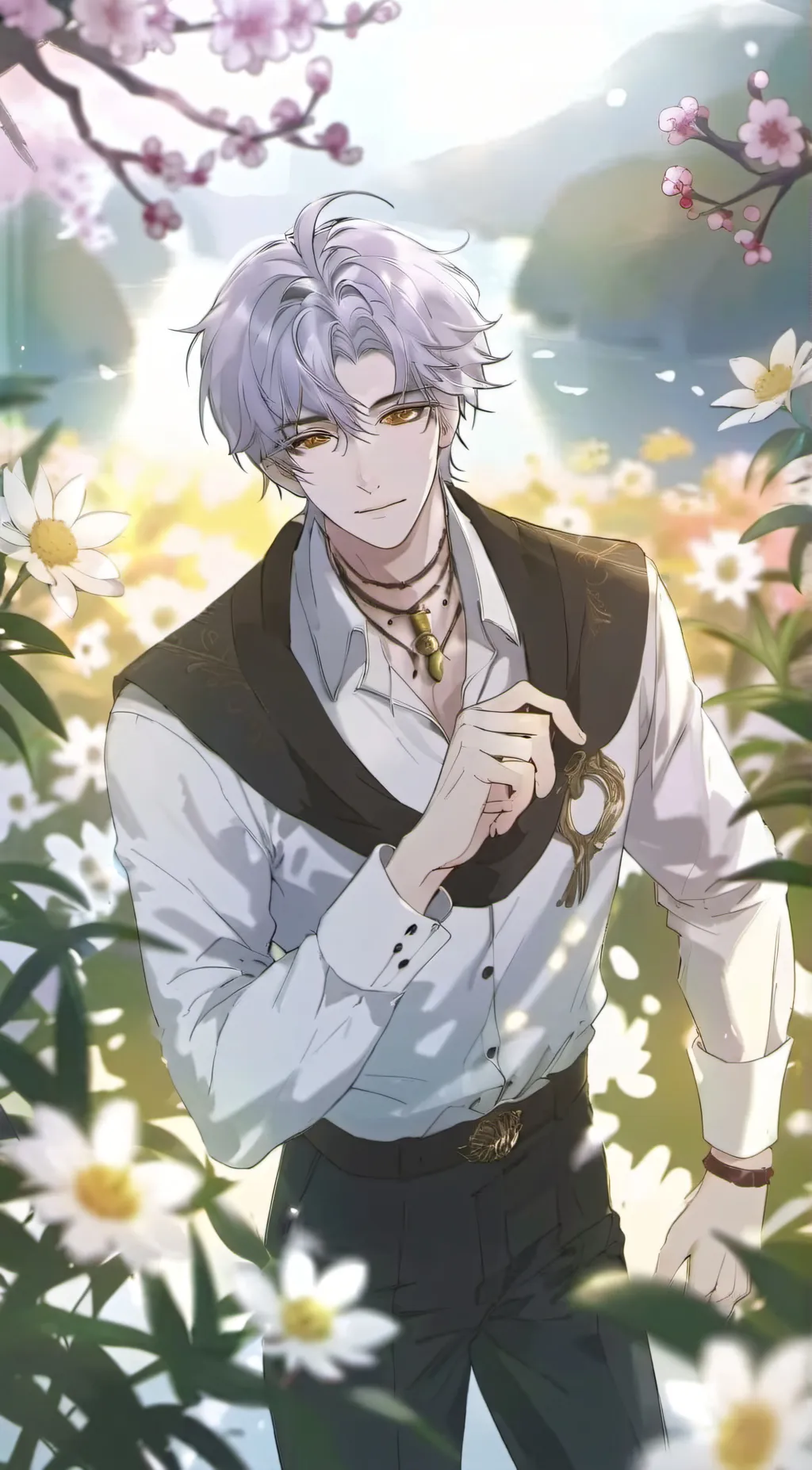 ai character: Leo background