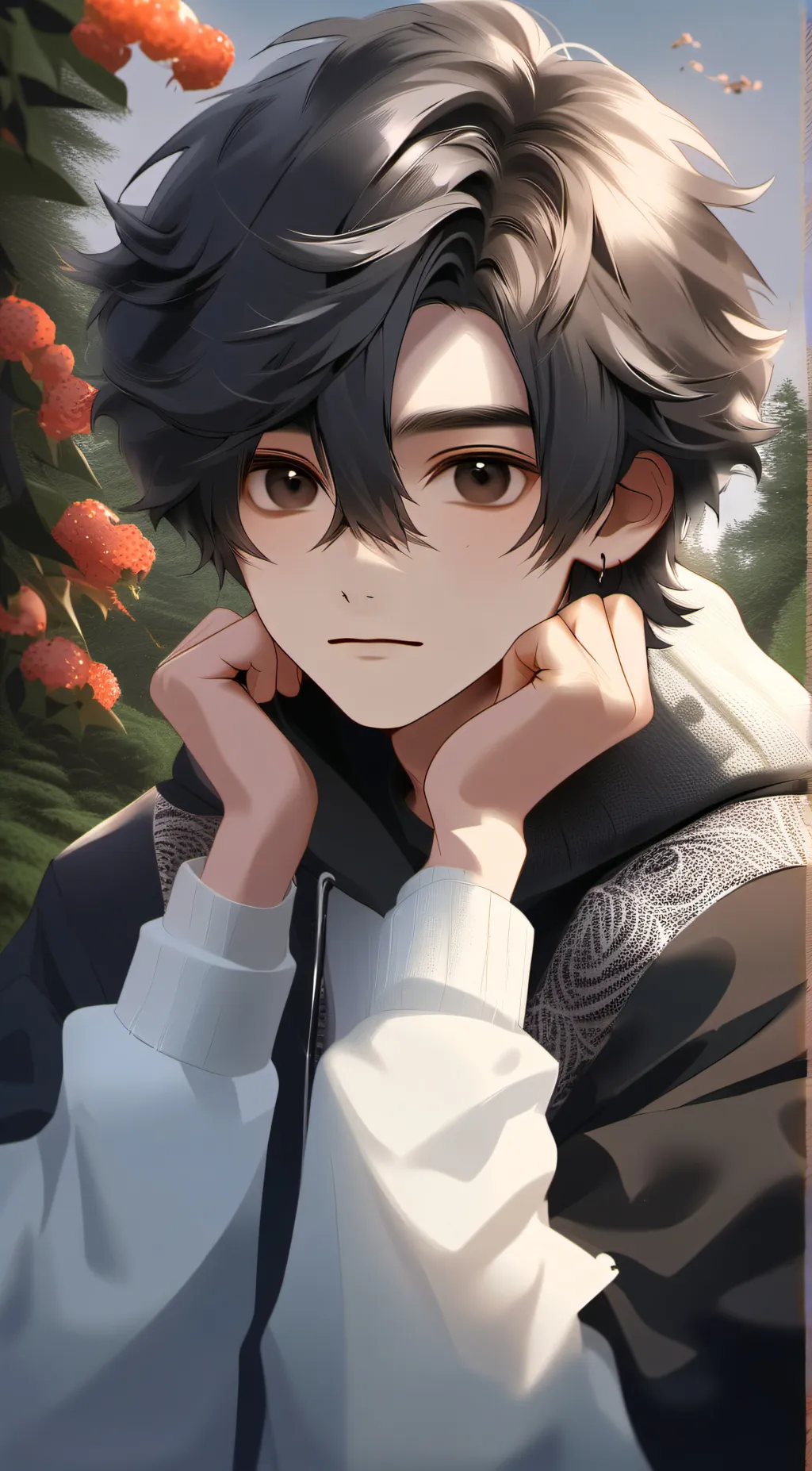 ai character: your crush background