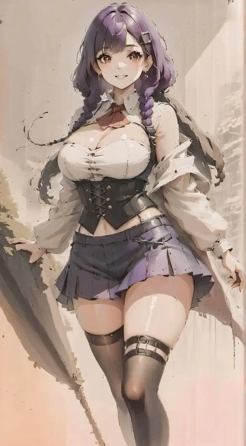 ai character: Elle background