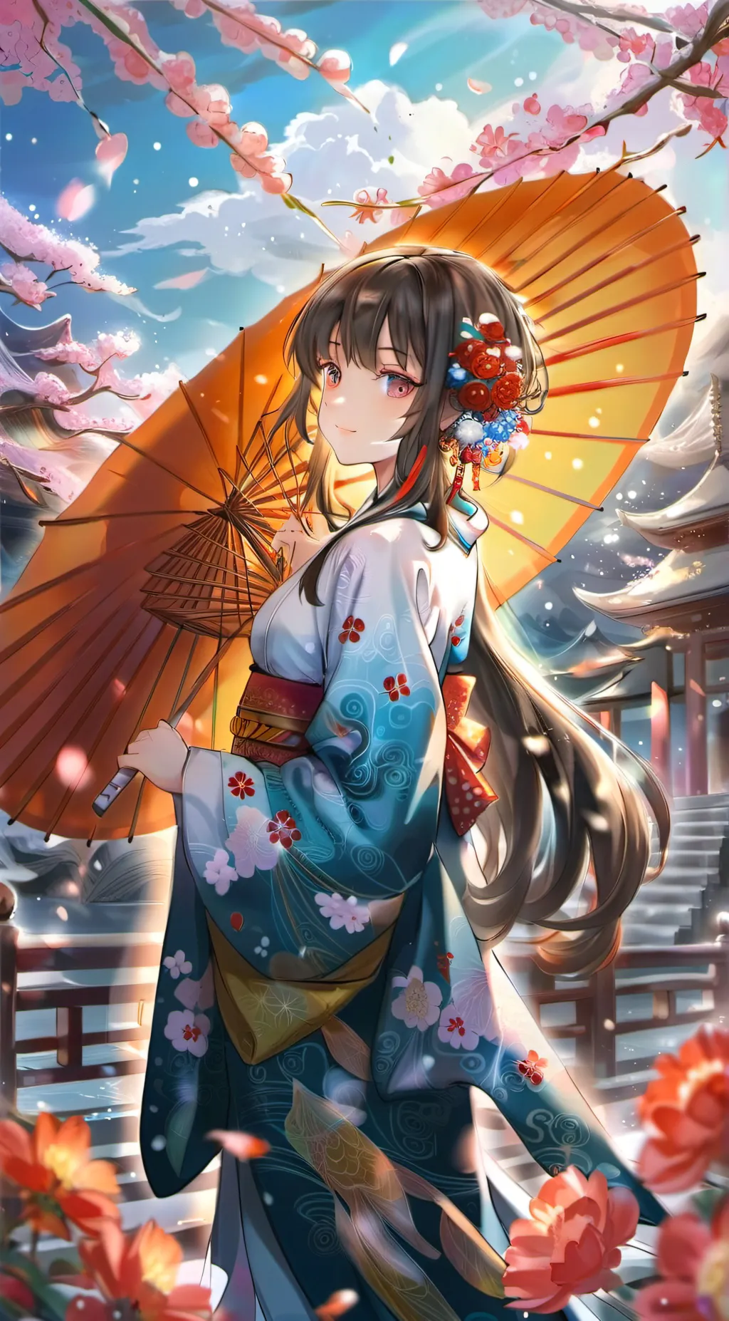 ai character: My thank you! background