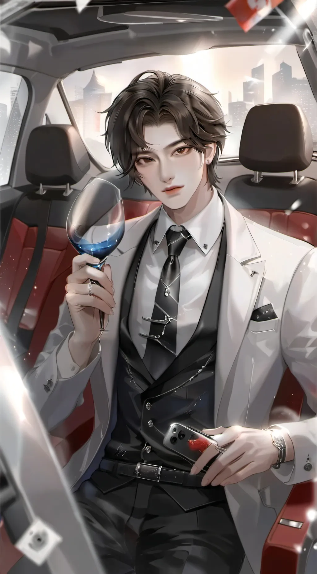 ai character: FELIX (husban)  background